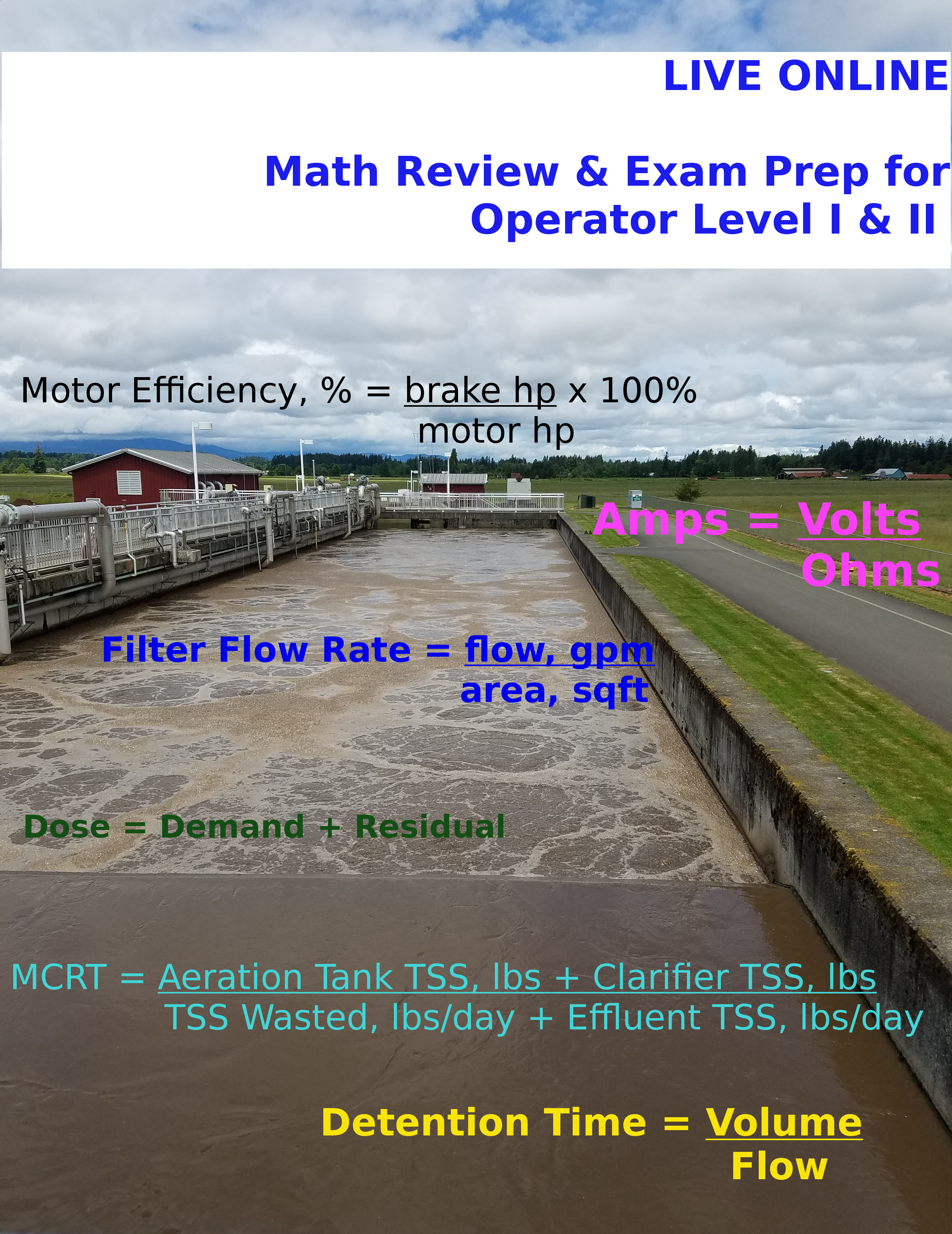 water and wastewater math